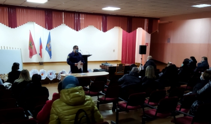Сотрудник Жуковского межрайонного следственного отдела принял участие в родительском собрании